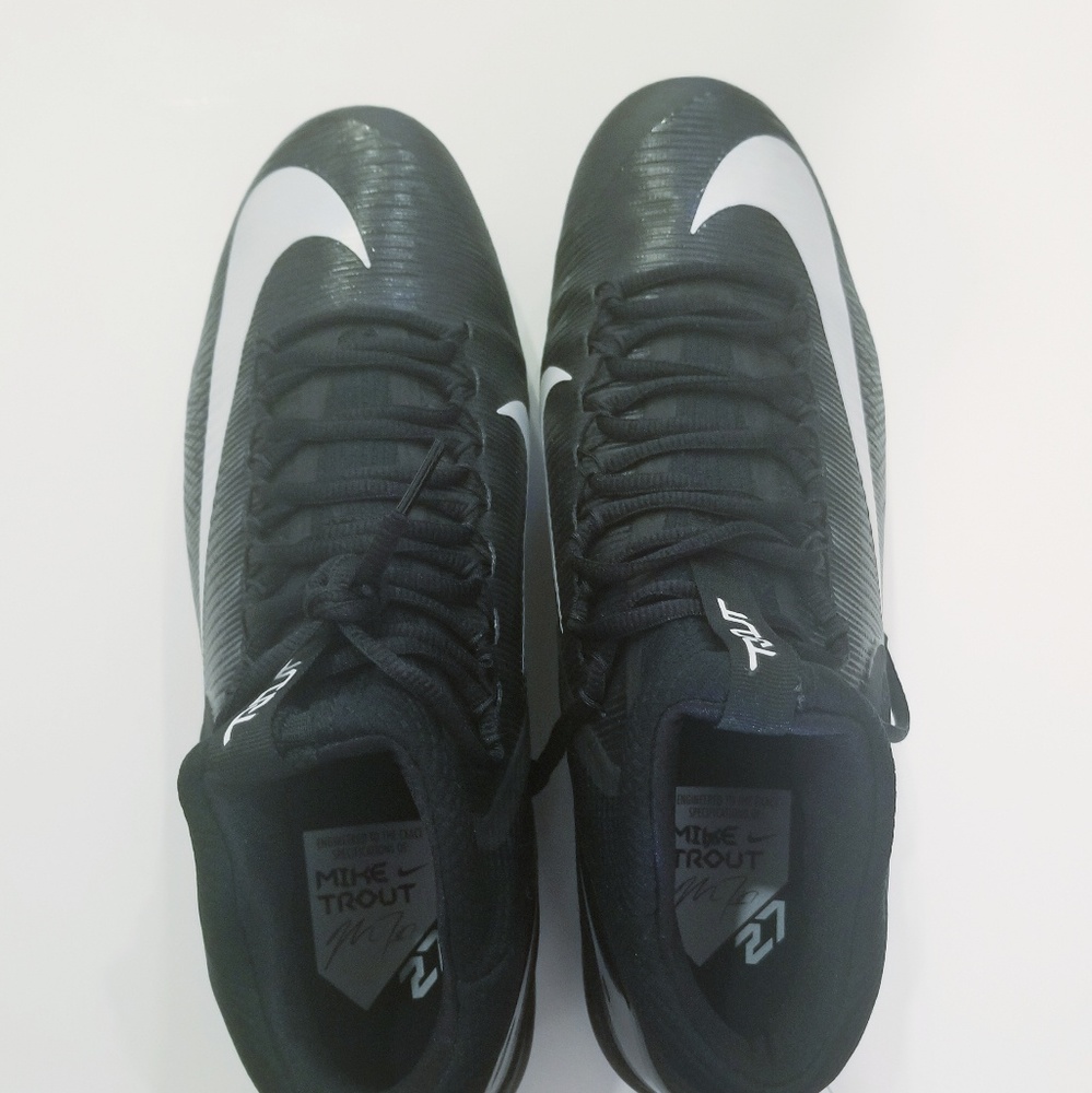 Nike Mike Trout Zoom 3 Mid baseball cleats sz 14